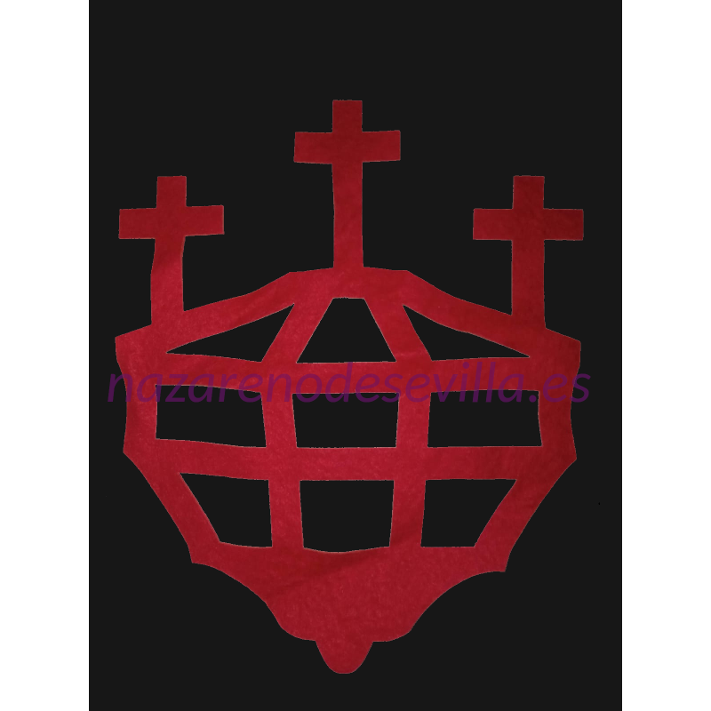 El Santo Entierro. Escudo Bordado Nazareno