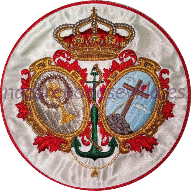 La Lanzada. Escudo Bordado Nazareno