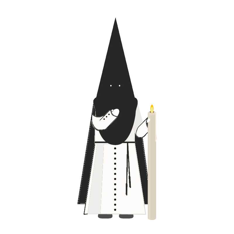 Santa Genoveva (El Cautivo). Túnica de Nazareno