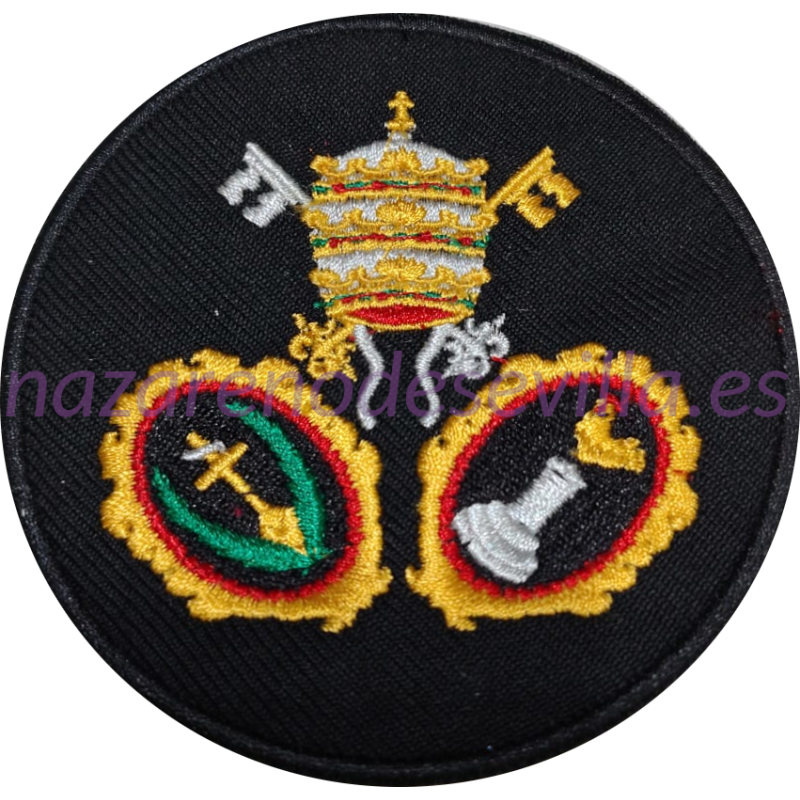 Cristo de Burgos. Escudo Bordado Nazareno