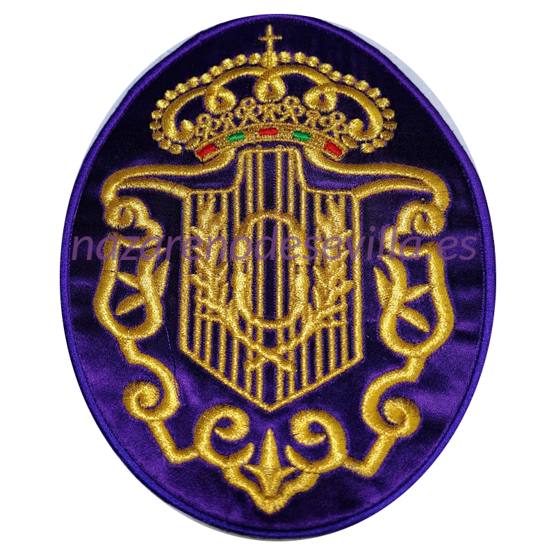 La O. Escudo Bordado Nazareno