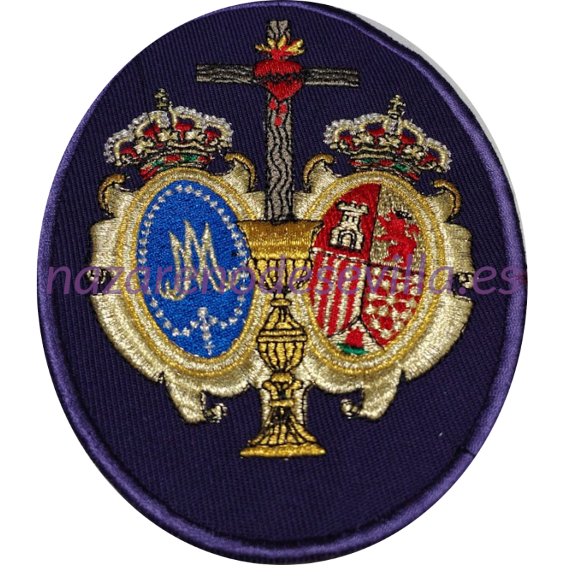 Las Aguas (Dos de Mayo). Escudo Bordado Nazareno