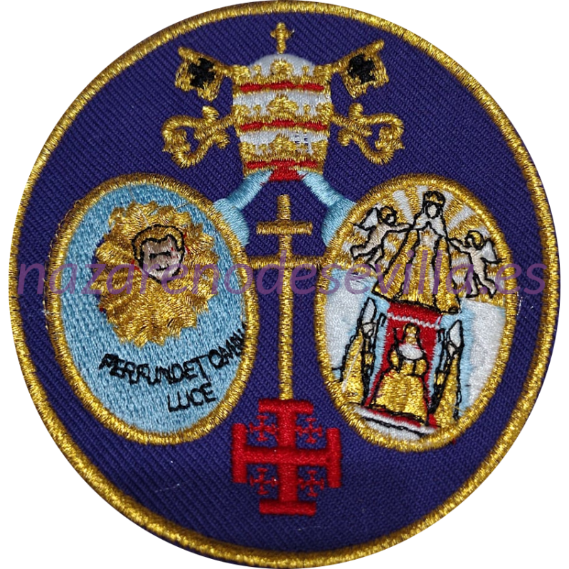 Los Estudiantes. Escudo Bordado Nazareno