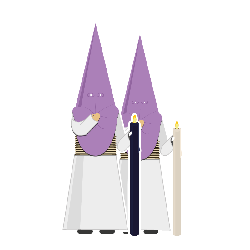 Las Aguas (Dos de Mayo). Túnica de Nazareno