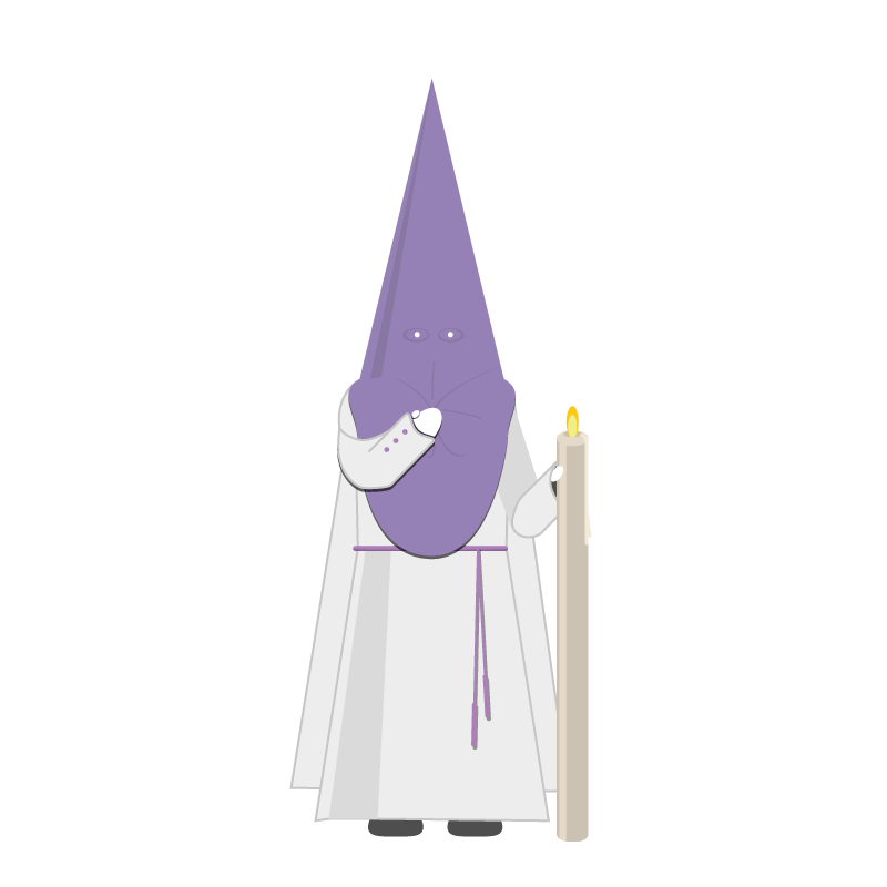 San Benito. Túnica de nazareno