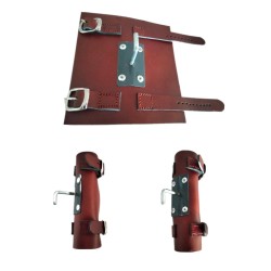 Pieza de cuero con alcayata de pincho para porta estandarte 260