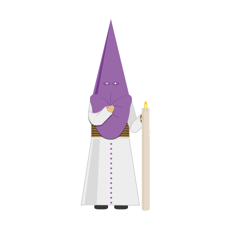 La Exaltación (Los Caballos). Túnica de Nazareno