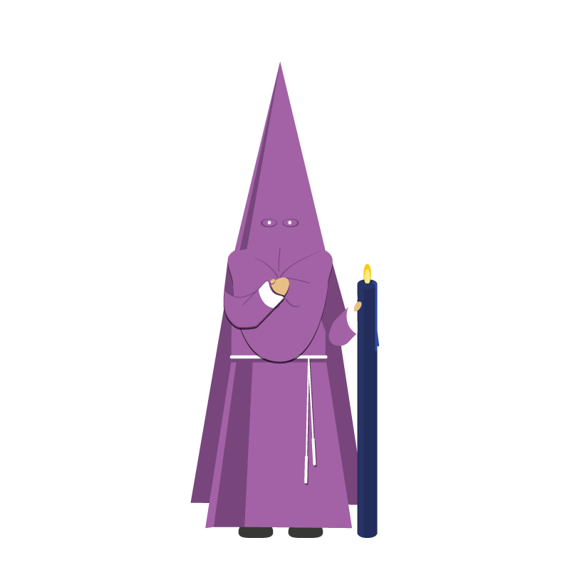 La Quinta Angustia. Túnica de Nazareno