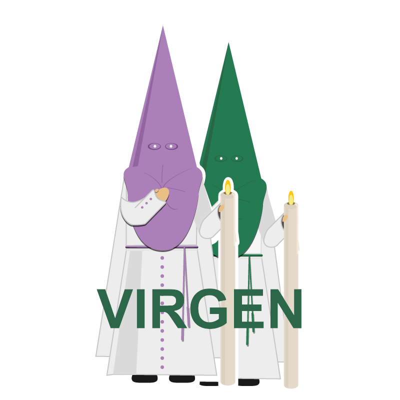 San Roque. VIRGEN. Túnica de Nazareno