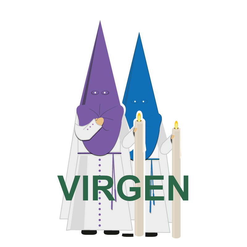 La Estrella. VIRGEN. Túnica de Nazareno