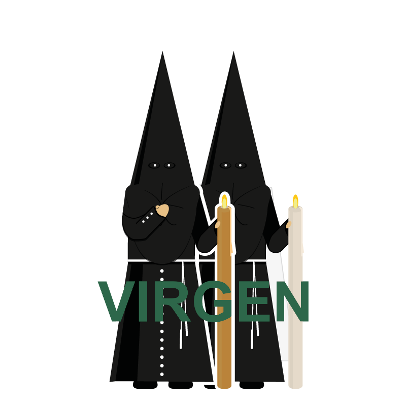 El Museo. VIRGEN. Túnica de Nazareno